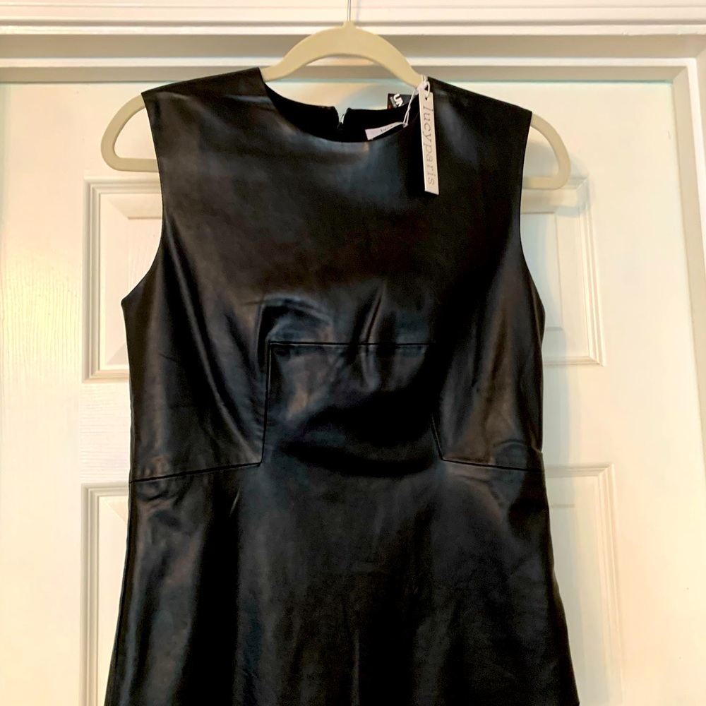 Leather top